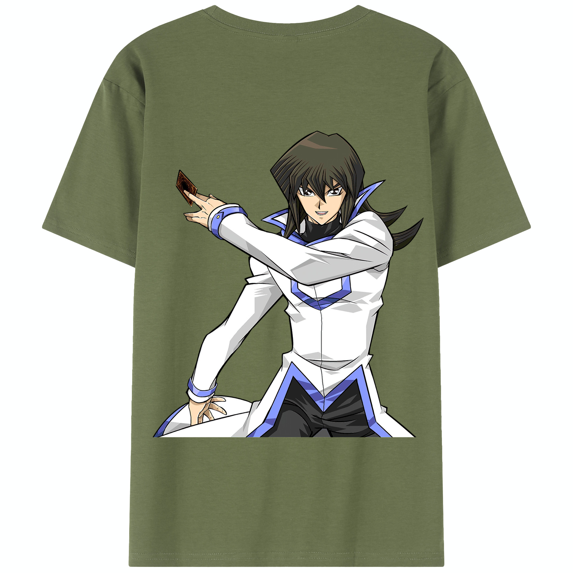 （画像用） 遊☆戯☆王 Yu-Gi-Oh! 綿100％半袖Tシャツ（背面プリント）